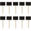 Windhager Stick-on Labels with Chalkboard, Plant Labels, Plant Stakes, Wooden