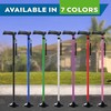 Walking Cane for Men & Women (Blue) Foldable, Adjustable, Heavy