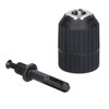 2-13MM Keyless Drill Chuck Adapter, 3-Jaw Drill Chuck 1/2"-20 UNF