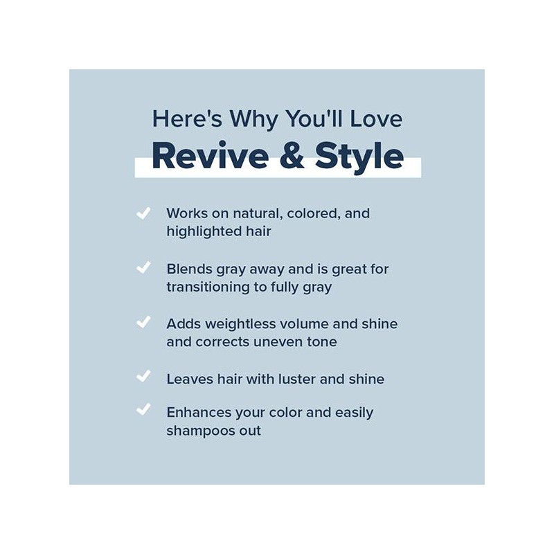 TRUHAIR Revive & Style Color Mousse - Color: Dark Brown