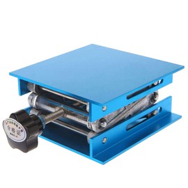 JOYKK Aluminium Router Lifting Table Woodworking Engraving Laboratory Lifting Stand Rack – Blue