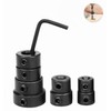 8 PCS Step Drill Bit Depth Stop Collar Ring Positioner