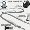 KIKNIN Hands Free Dog Leash for 2 Dogs- 360°Swivel No