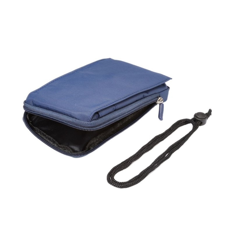 DFV Mobile Multi Functional Universal Vertical Stripes Pouch Bag Case