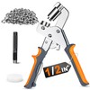 BIZOEPRO Grommet Tool Kit, 1/2 Inch 12mm 500 pcs Grommets,