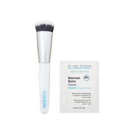 Dr. Schrammek Blemish Balm BB Cream Travel Size 1ml + Genuine Signature Brush / 닥터 슈라멕 블래미쉬 밤 비비 크림 여행용 1ml+정품 시그니처 브러쉬