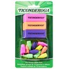 Ticonderoga Erasers, Neon, 15 Count (Pack of 8) (38931SP)