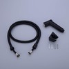 TRUSTMI Toilet Bidet Sprayer in Matt Black with Hose and