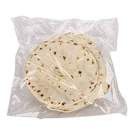 Mission Foods Heat Pressed Flour Tortilla, 4.5 inch - 12 count per pack -- 24 packs per case.