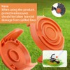 4 PCS Worx Trimmer Spool Cover WA0004/WA0010 Replacement - Durable