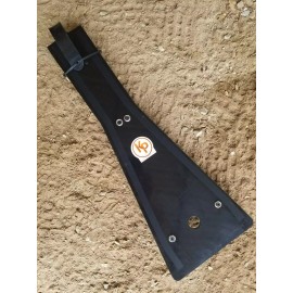 Kased Plates '88-'06 YAMAHA BLASTER 6MM BLACK Lifetime Warranty Poly Skid Plate