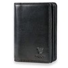 Pranke GENUINE Leather Credit Card Case Card Holder in Antique