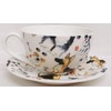 Dogs Breakfast Cup & Saucer Set Fine Bone China Cute