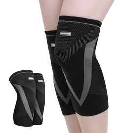 PROIRON 膝サポーター 膝当て 膝パッド ひざ用サポーター スポーツ 登山 ウォーキング 日常生活 男女兼用 膝 サポーター 痛み 洗濯可能 膝の負担軽減 2枚入り(L)