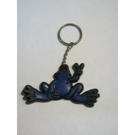NEW PEACE FROGS BLUE KEY CHAIN