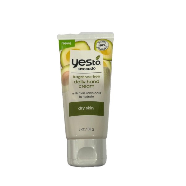 Yes To Avocado, Daily Hand Cream, Fragrance-Free