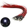 Diorama Lighting Chip LED 2mm White 20 Pieces with Wiring