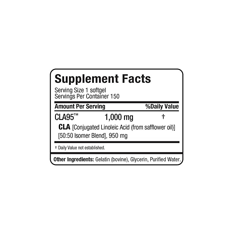 ALLMAX Nutrition | CLA95 | 1000 mg | 150 Softgels