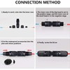 JUTOSU Solar Panel Cable Connector MC4 Connector Male / Female
