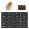 Lckaey small purse organizer for Speedy 20 HandBag protective insert