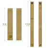 4 Pack Molle Straps with Snaps 6 inch, Tactical Mod