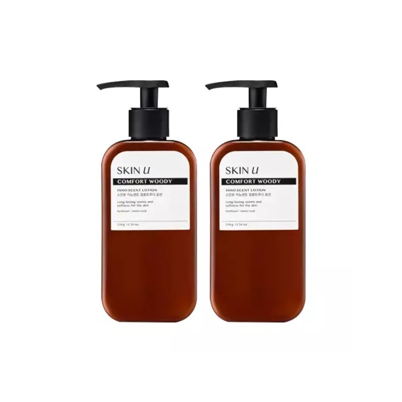 SkinYu 스킨유 이노센트 컴포트 우디 로션 350g 2개 SkinY Innocent