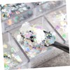 Healeved Fingernail Decorative Paillette Manicures Irregular Star Sequin for Nail