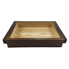 yamako- 焼杉 Buckwheat Board Length Square Wood Frame Only 21551