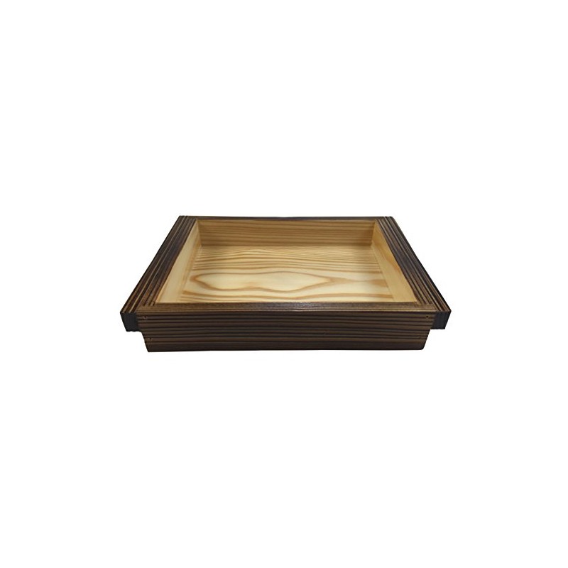 yamako- 焼杉 Buckwheat Board Length Square Wood Frame Only 21551