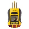 Sperry Instruments GFI6302 GFCI Outlet / Receptacle Tester, Standard 120V