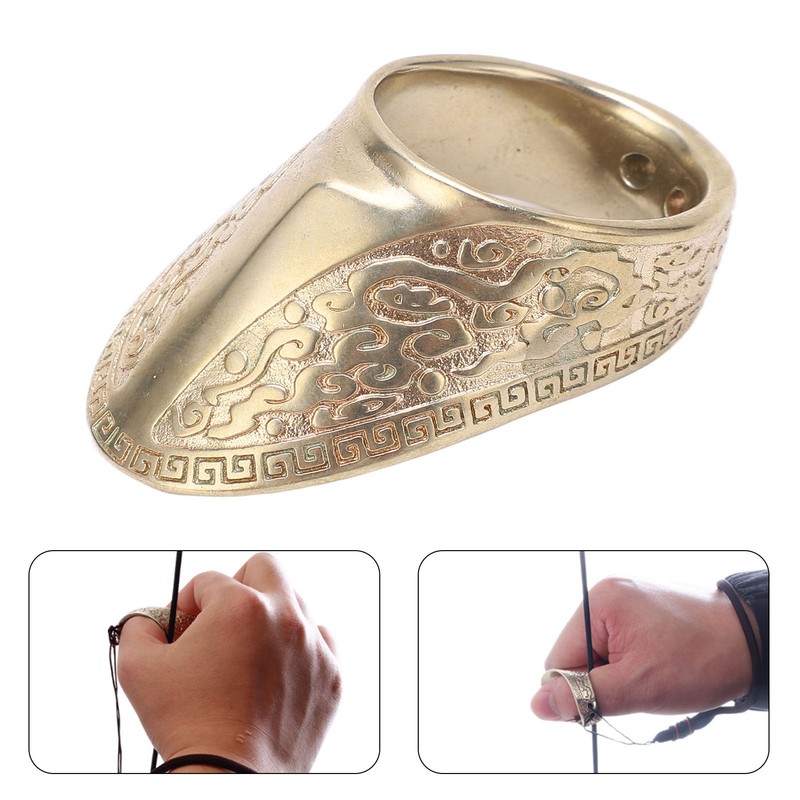 Archery Thumb Protector High Hardness Good Protection Shooting Finger Guard