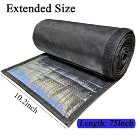 3 Layers Copper Pipe Insulation Cover for HVAC, 75 Inch AC Line Insulation Covers for Outdoor AC Covers, Outdoor Pipe Insulation Sleeve, Layers 600D Oxford AC Pipe