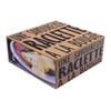 Cookut Lumi raclette Set of 4-Heated by Candle, Ceramic, Black,