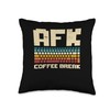AFK Coffee Break Retro Keyboard Gaming Gamer Gift AFK Coffee