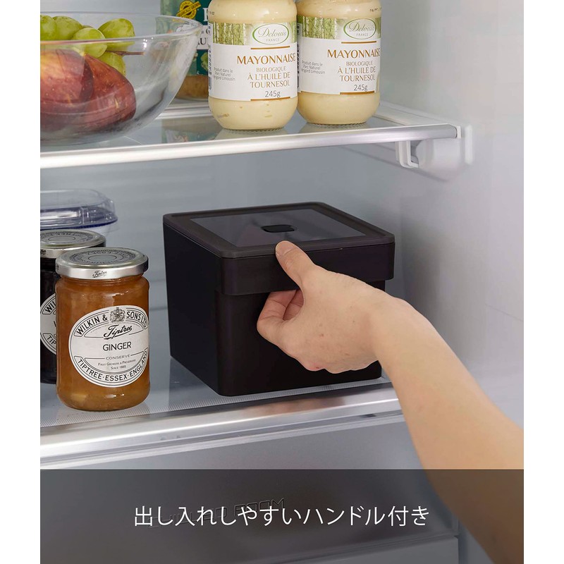 Yamazaki 7738 Miso Pack Storage with Handle, Sealed Food Container,