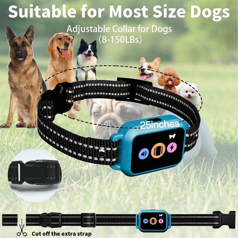 Dog Training Collar with Remote - 5 Modes with Step