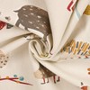 Prestigious Textiles Decorative Fabric Cotton Herbie Butterscotch Forest Animals Beige