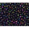 Letter Beads for Threading Black A-Z 8 mm Round Letter