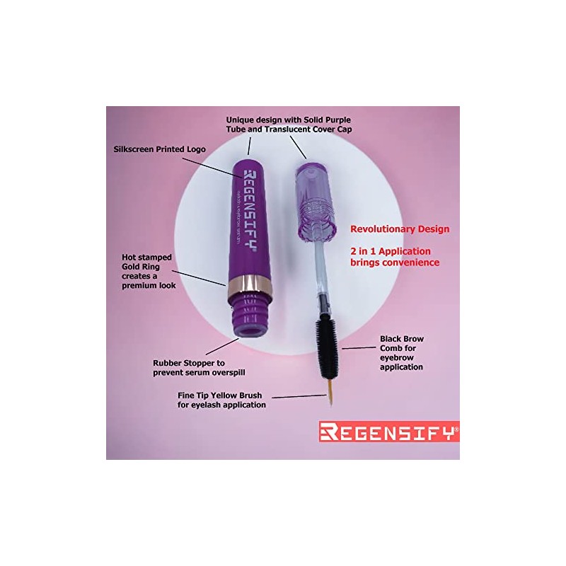 Suero para el crecimiento de pestañas y cejas 4 ml