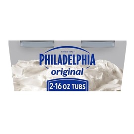 Philadelphia Original Cream Cheese Spread, Tubs, 2 pk./16 oz.