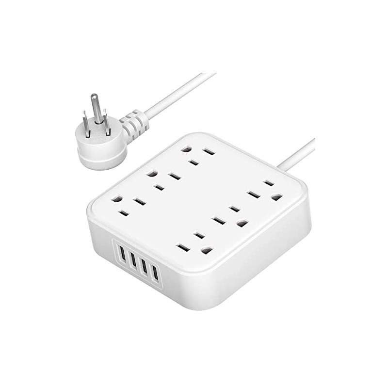 Multicontacto L02 Regleta para Pared con 3 Enchufes CA, 2