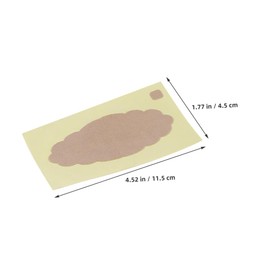 Baluue 20pcs Breathable Underarm Odor Control Armpit for Women Invisible Sweat Absorbing Liners Comfortable for Feet and Underarms