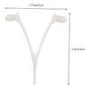 Kisangel 24pcs Clips for Pool Cleaning Attachments Replacement for Skimmer