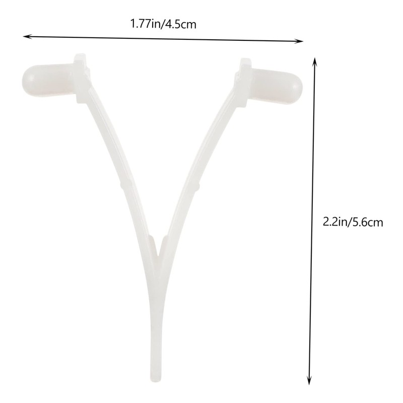 Kisangel 24pcs Clips for Pool Cleaning Attachments Replacement for Skimmer