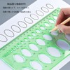 YJRUNFU Template Circular Ruler, Drafting Ruler Set, Ellipse, Square, Polyshaped,