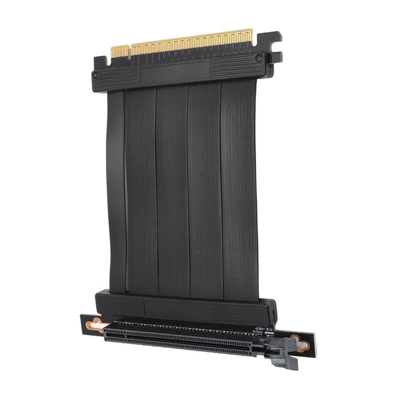 PCIE 4.0 X16 Extender 90 Degree 26GB/s 3.9in Long Gold