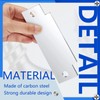 Zonon Door Strike Plate Filler with Screws Carbon Steel Strike