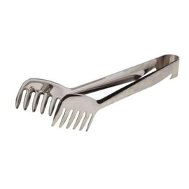 Dexam Spaghetti Tongs - Stainless Steel - 27cm, White