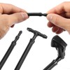 X AUTOHAUX Front Windshield Washer Nozzles Kit with 2 Meters