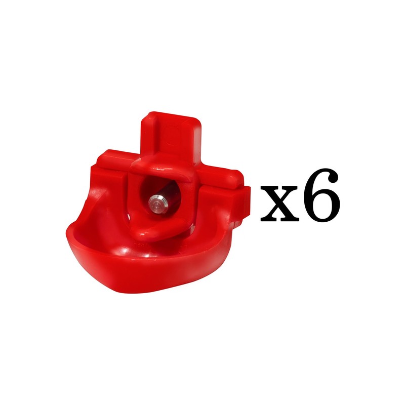 RentACoop DIY Waterer Kit - Horizontal Nipples with Dribble Dish